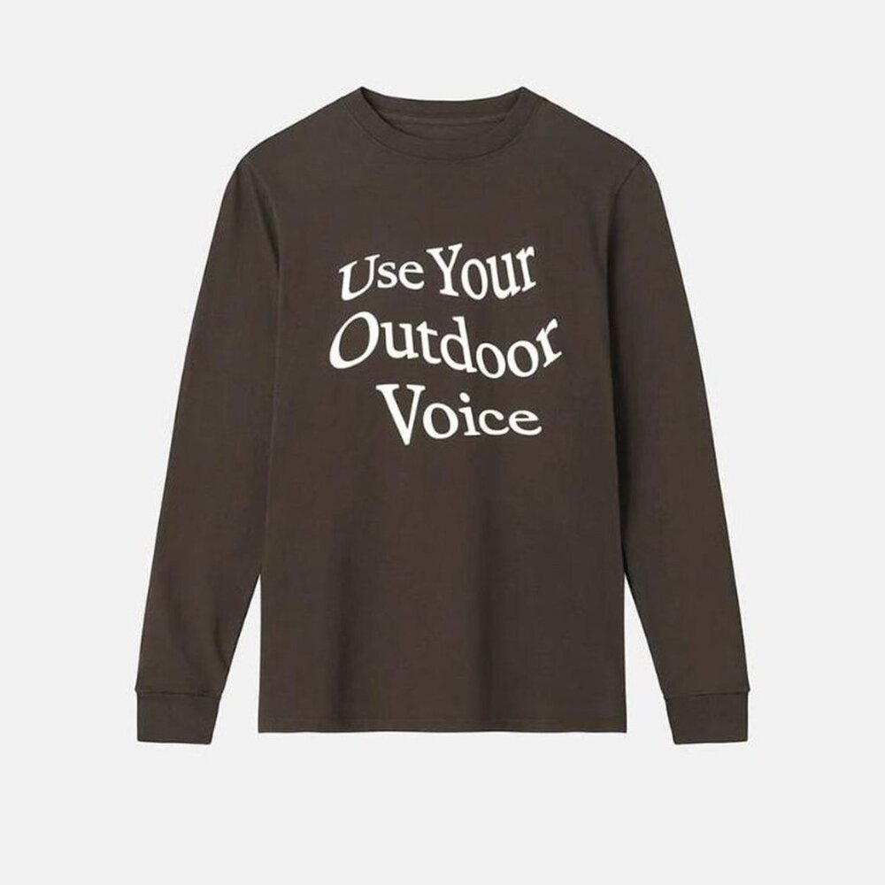 Use Your Outdoor Voice cotton long-sleeve